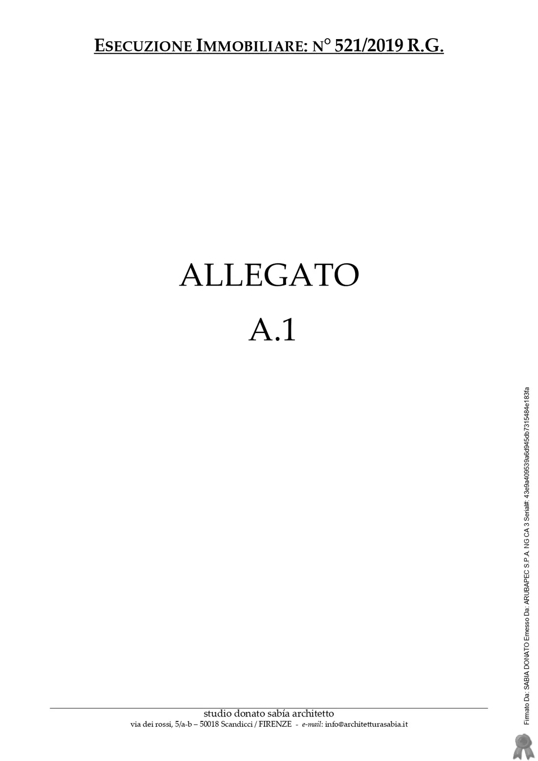 Abitazione Di Tipo Civile · Firenze