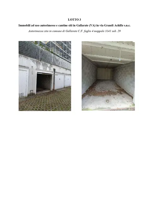 Garage O Autorimessa all'asta a Gallarate (VA)
