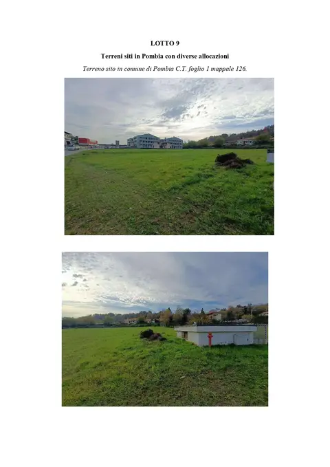 Terreno all'asta a Pombia (NO)