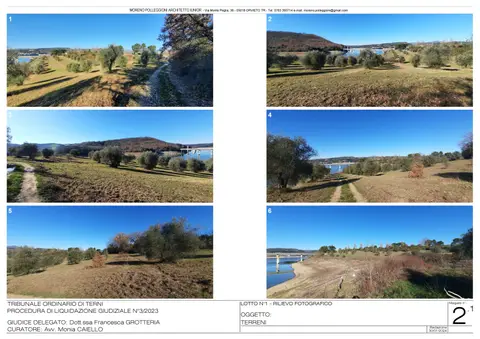 Terreno all'asta a Baschi (TR)