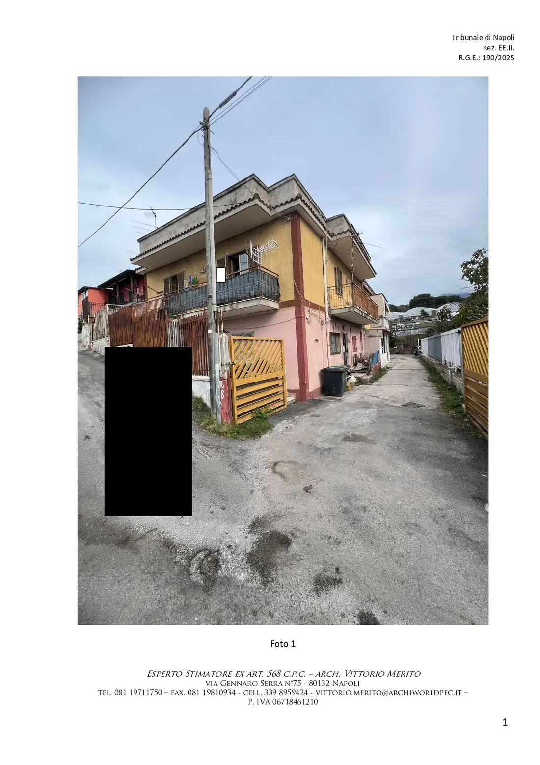 Abitazione Di Tipo Civile · Ercolano