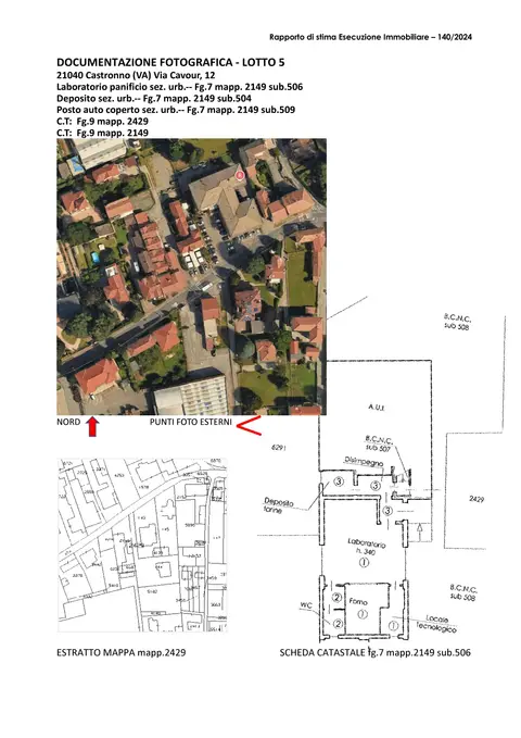 Laboratorio Artigiano all'asta a Castronno (VA)