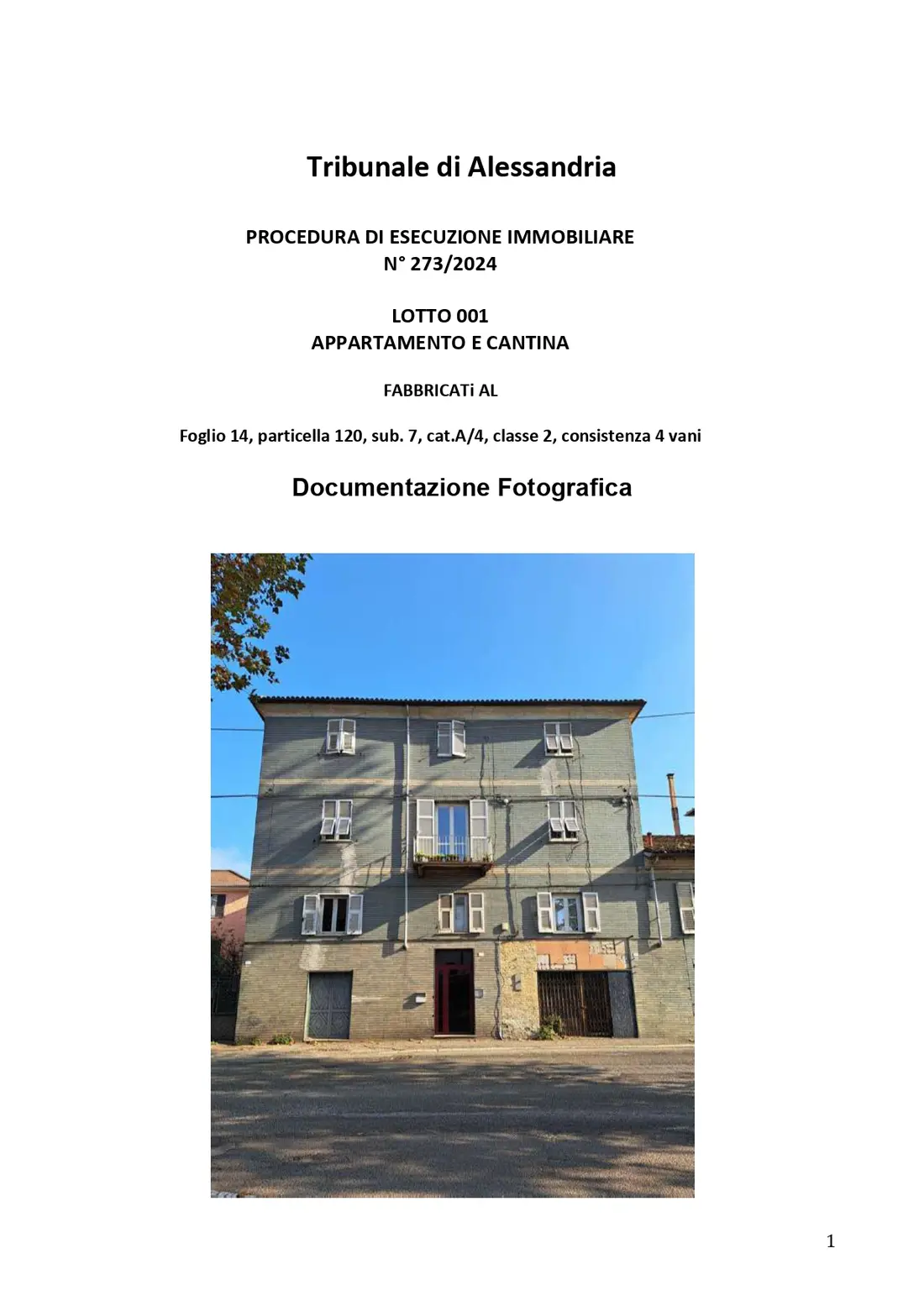 Abitazione Di Tipo Popolare · Novi Ligure