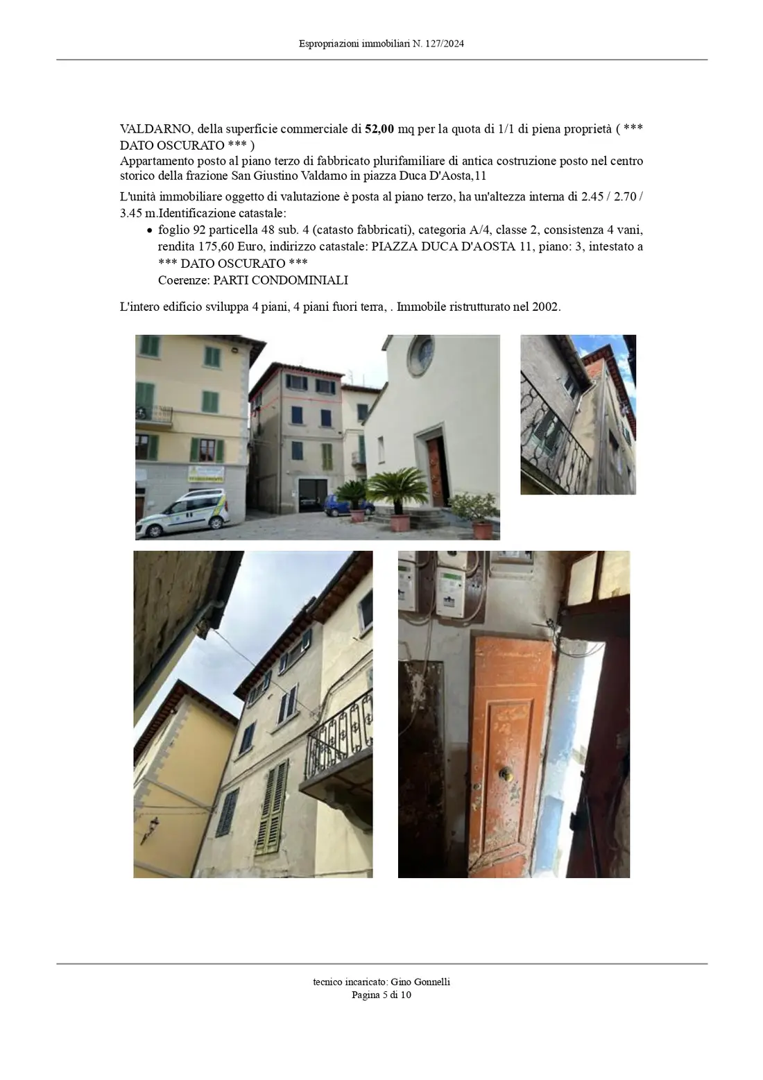 Abitazione Di Tipo Popolare · Loro Ciuffenna