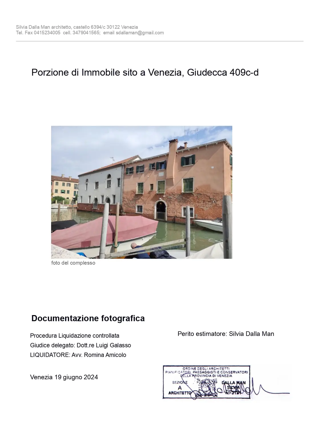 Abitazione Di Tipo Signorile · Venezia