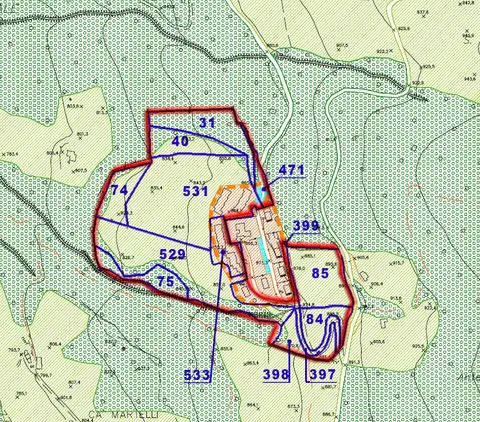 Terreno all'asta a San Giovanni Bianco (BG)