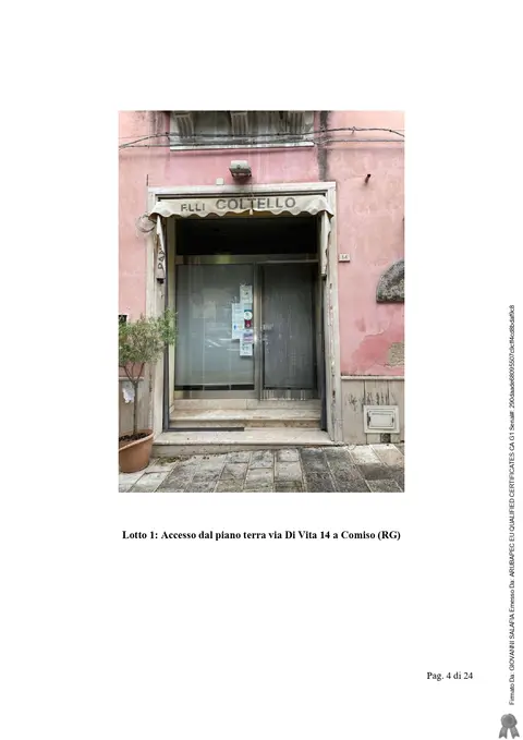 Laboratori Per Arti E Mestieri all'asta a Comiso (RG)