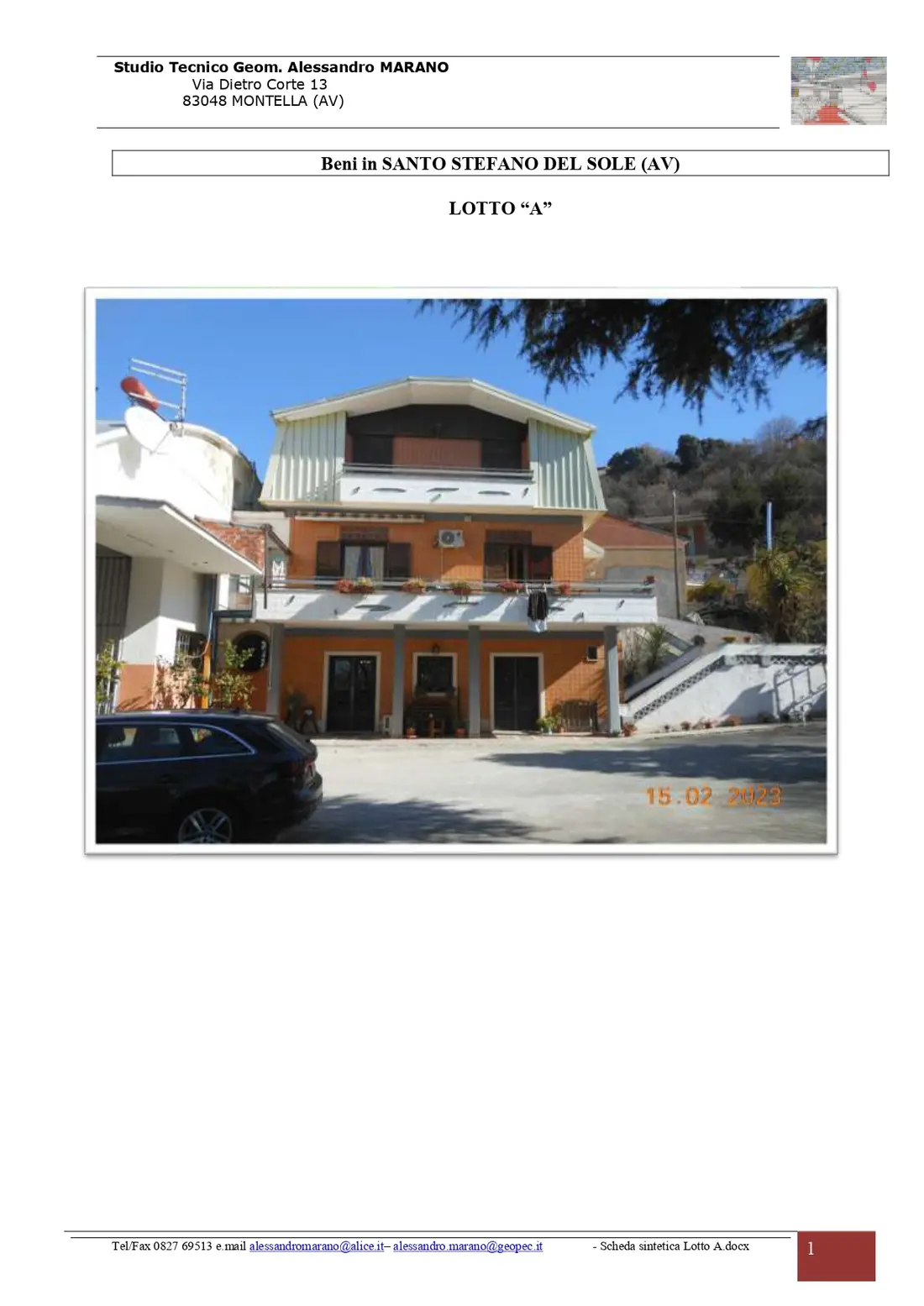 Abitazione Di Tipo Civile · Santo Stefano del Sole