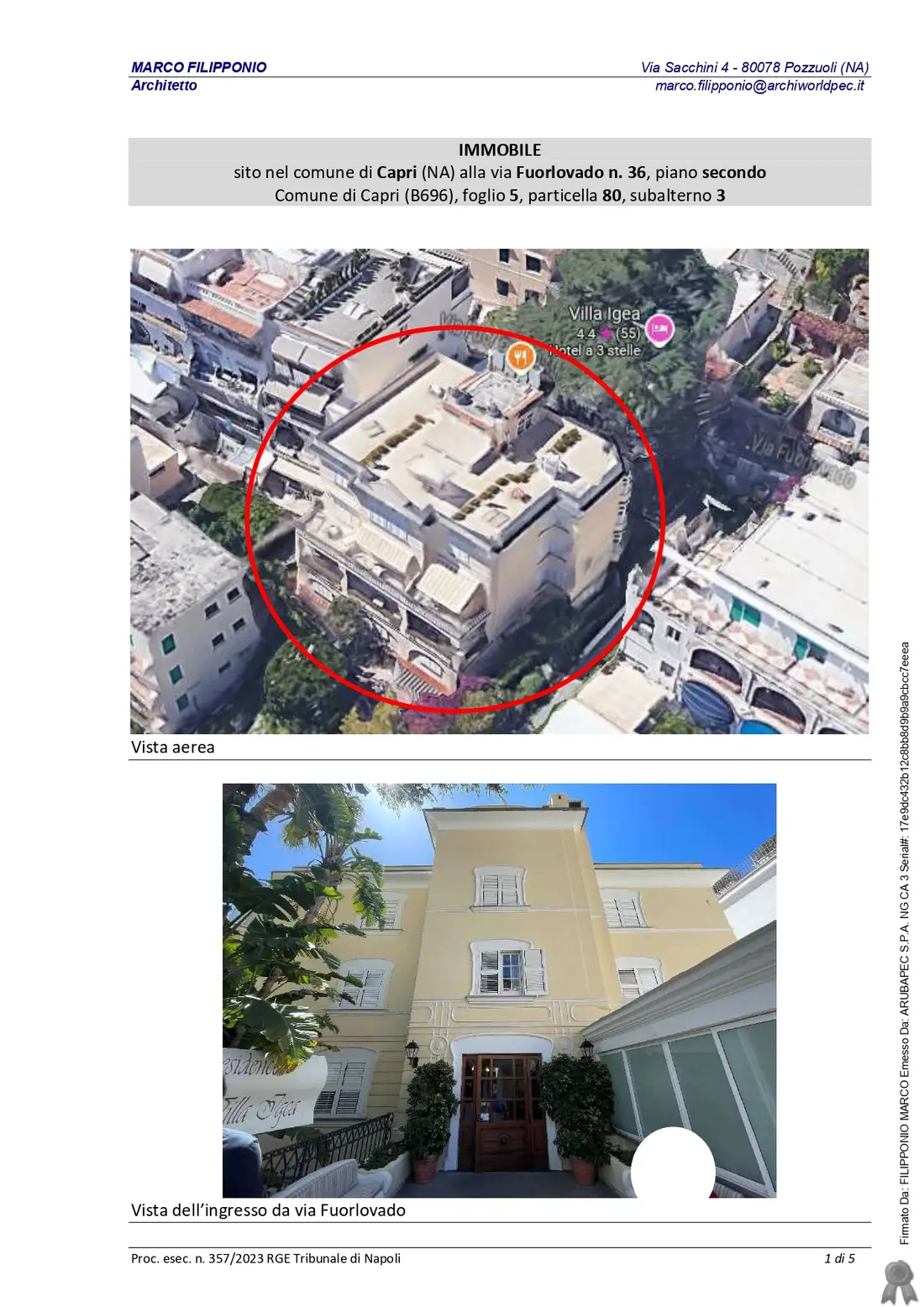 Albergo E Pensione · Capri