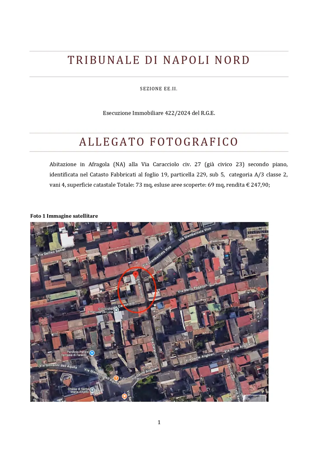 Abitazione Di Tipo Economico · Afragola