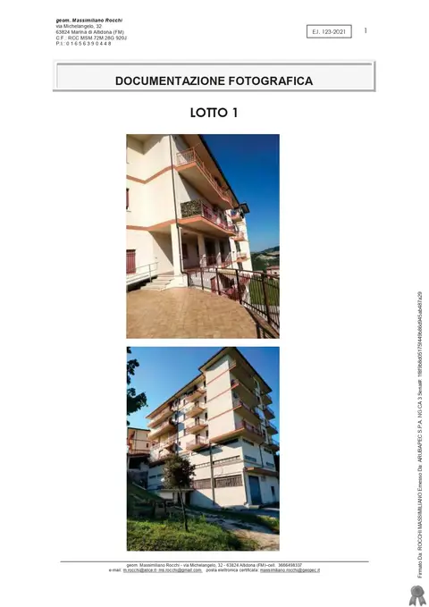 Abitazione Di Tipo Civile all'asta a Montappone (FM)