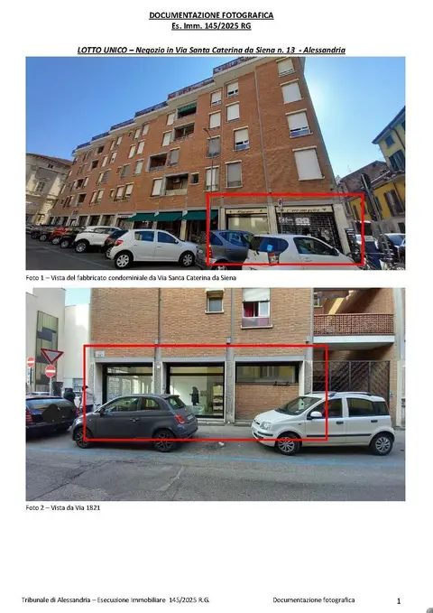 Negozio all'asta a Alessandria (AL)