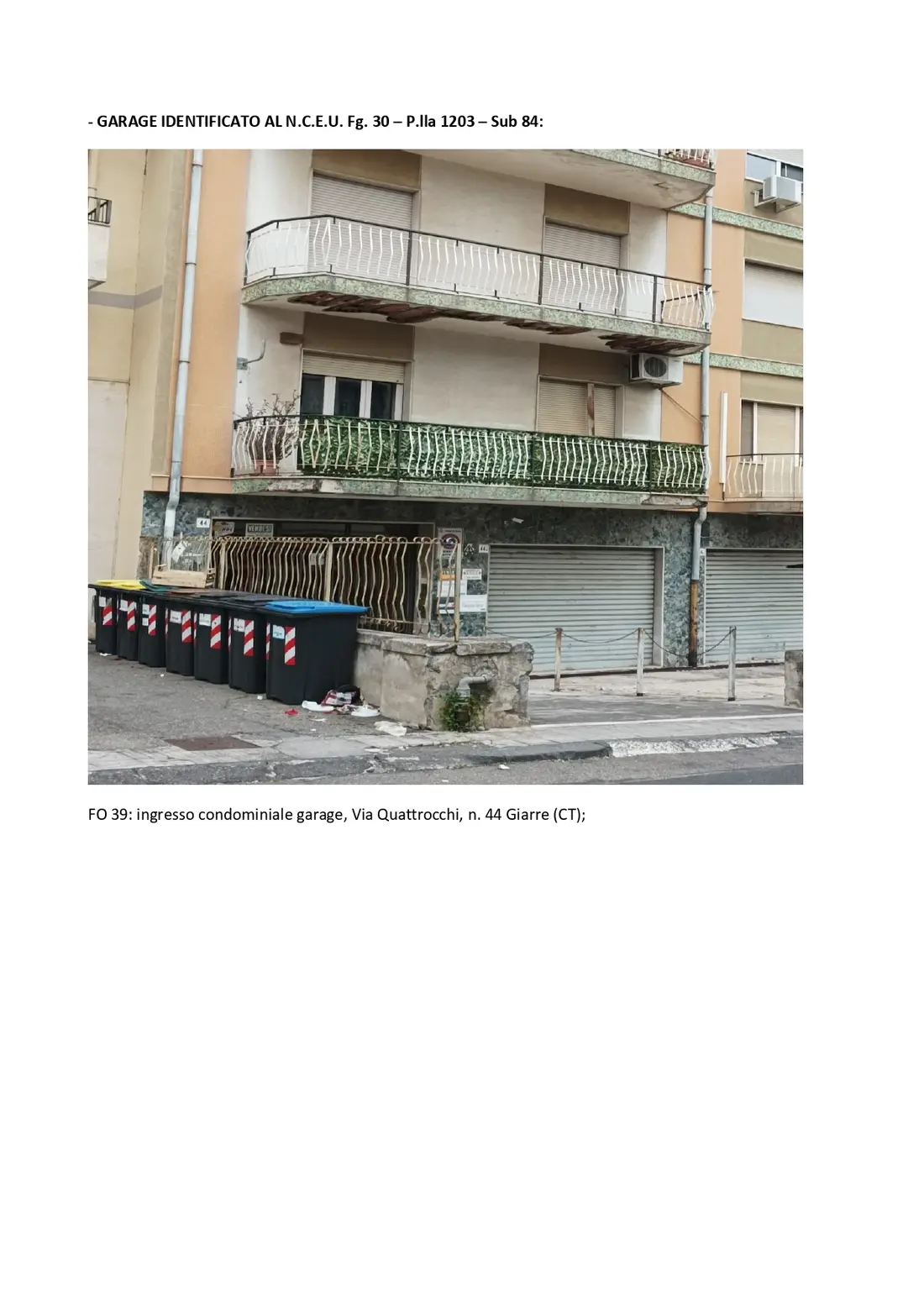 Stalle, Scuderie, Rimesse, Autorimesse · Giarre