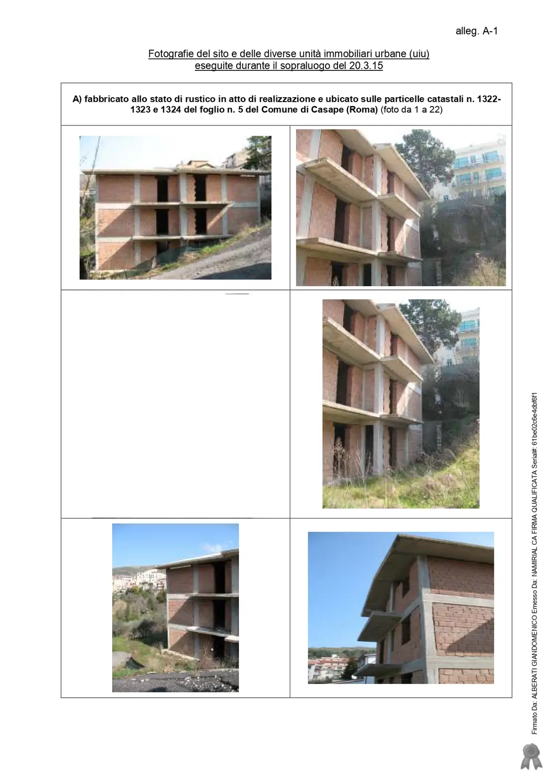 Fabbricato In Corso Di Costruzione · Casape