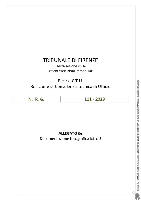 Compendio Pignorato all'asta a Palazzuolo sul Senio (FI)