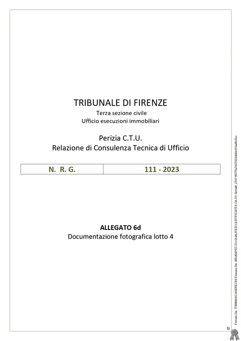 Compendio Pignorato all'asta a Palazzuolo sul Senio (FI)