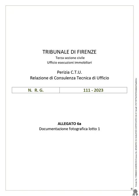 Compendio Pignorato all'asta a Palazzuolo sul Senio (FI)
