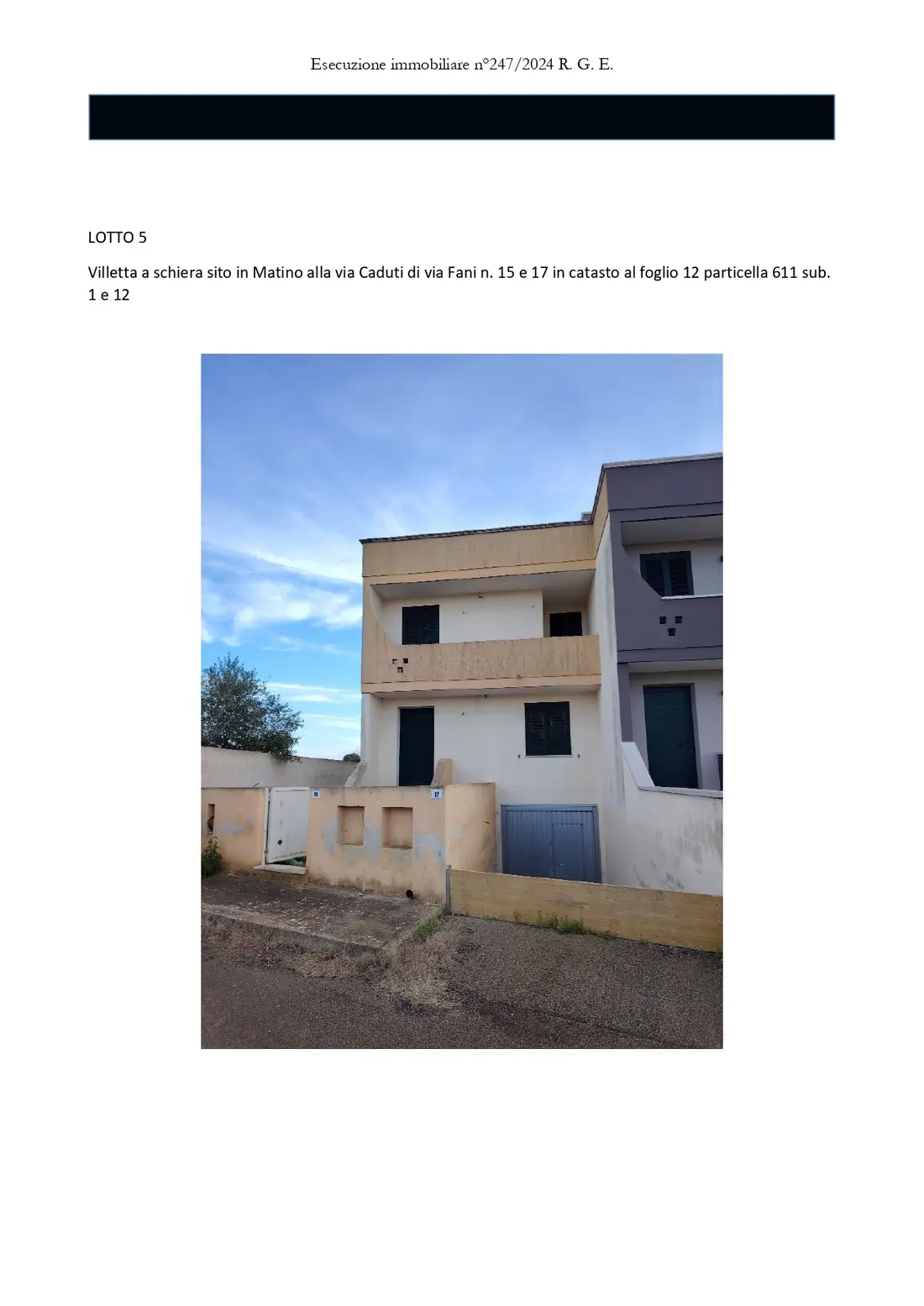Villa · Matino