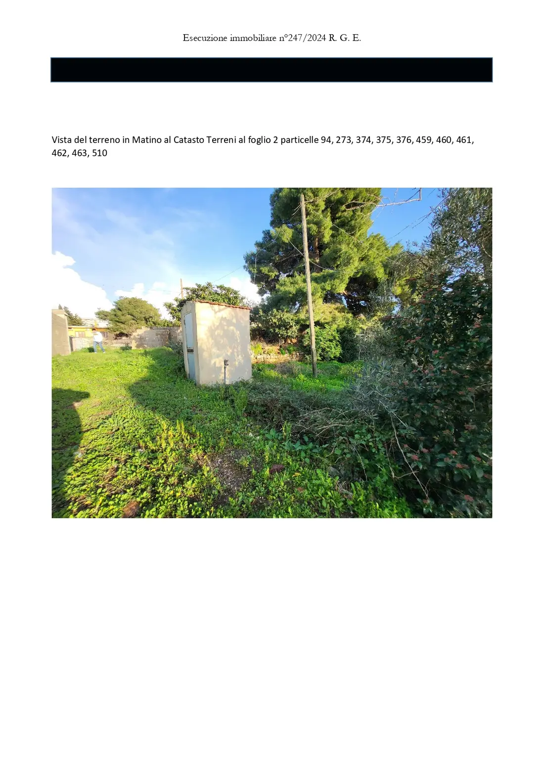 Terreno · Matino