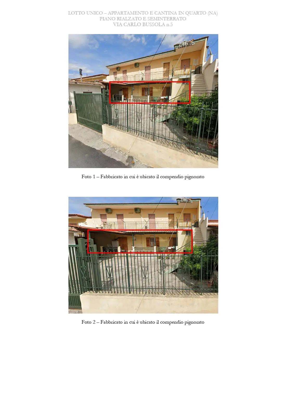 Abitazione Di Tipo Civile · Quarto