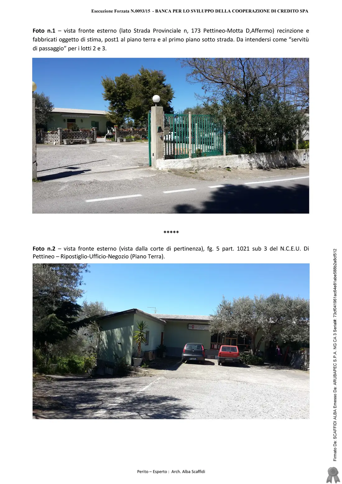 Fabbricati Costruiti Per Esigenze Commerciali · Pettineo