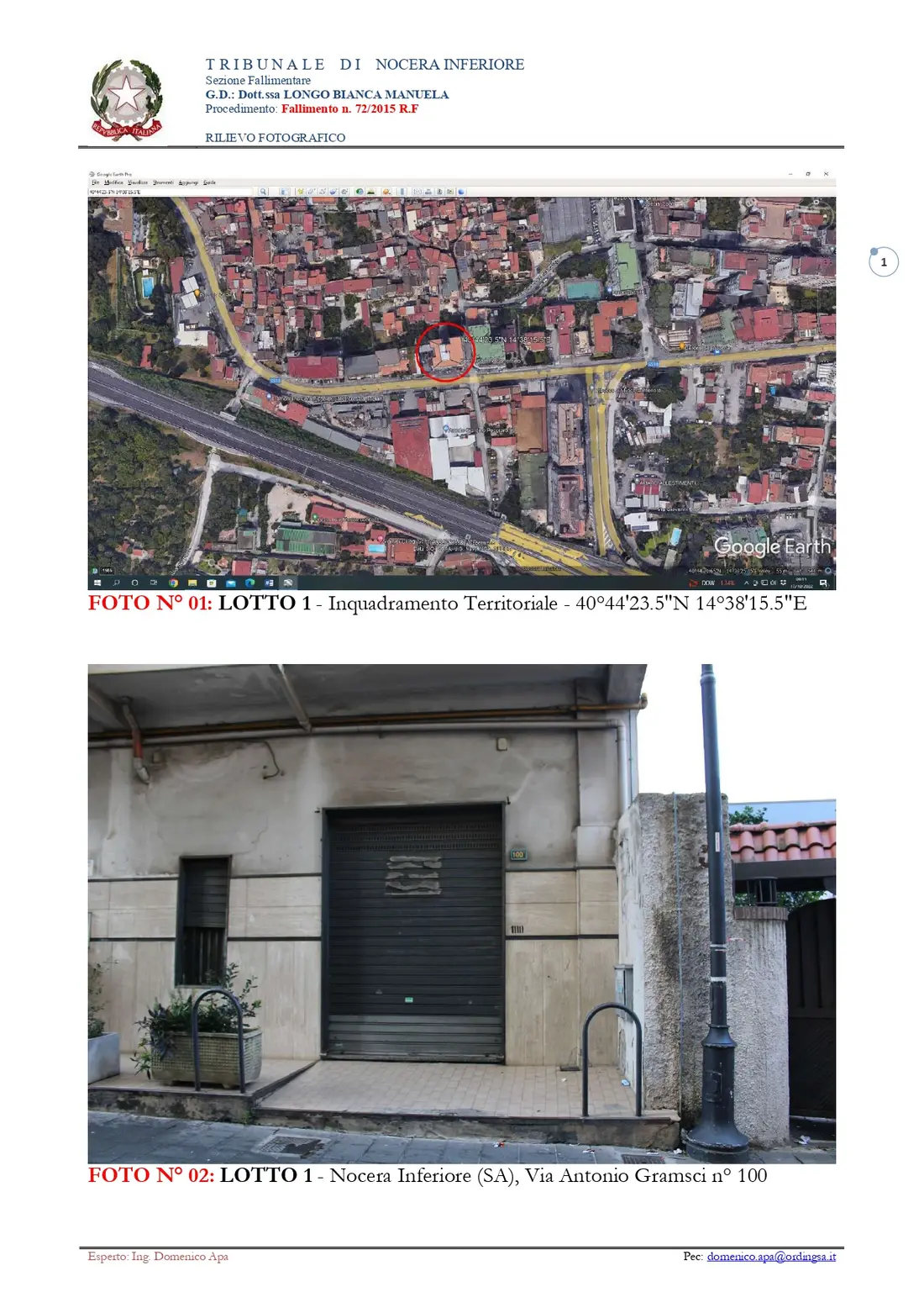 Deposito · Nocera Inferiore