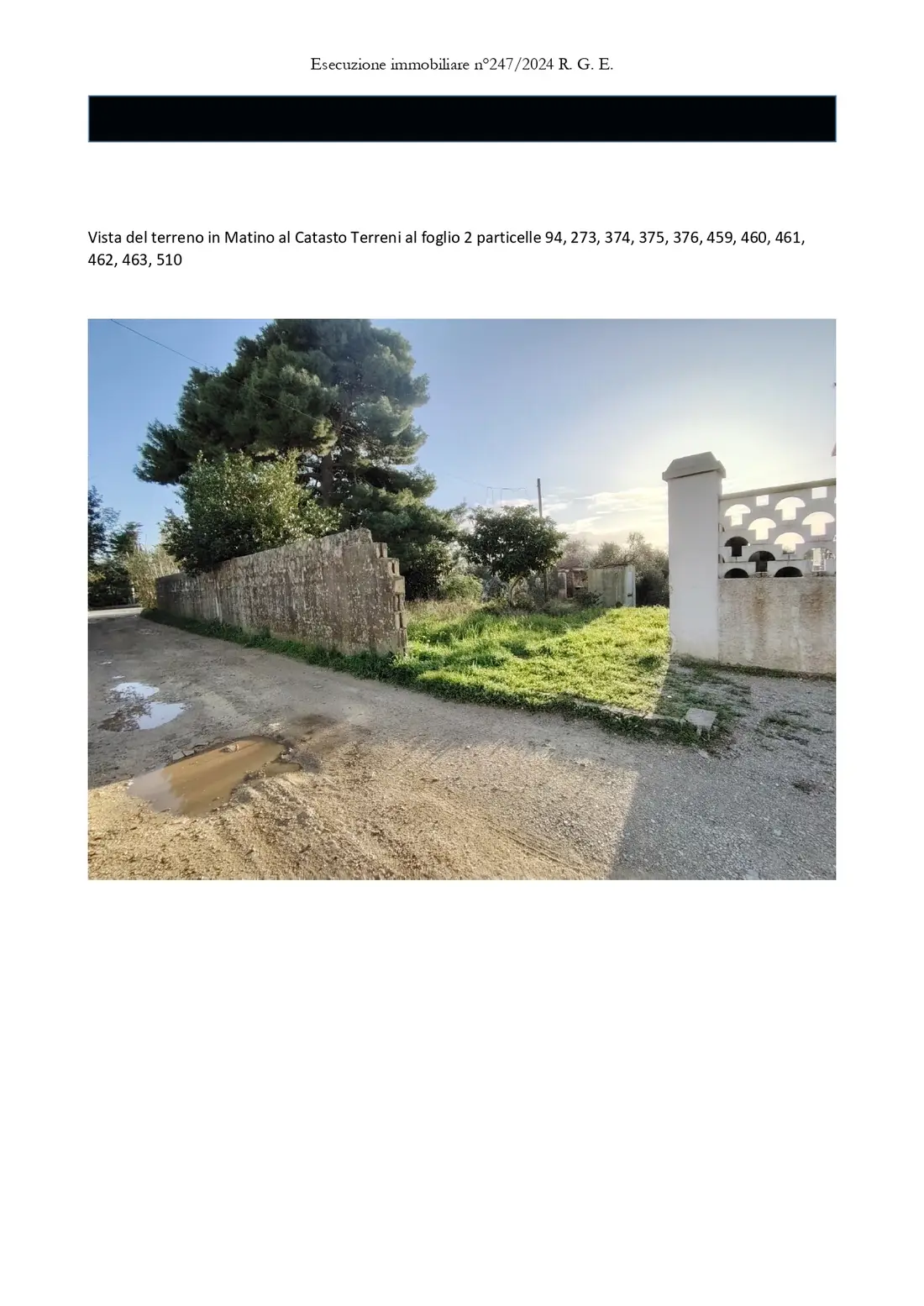 Terreno · Matino