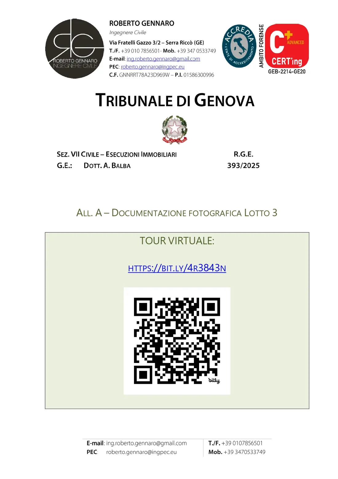 Abitazione Di Tipo Civile · Arenzano