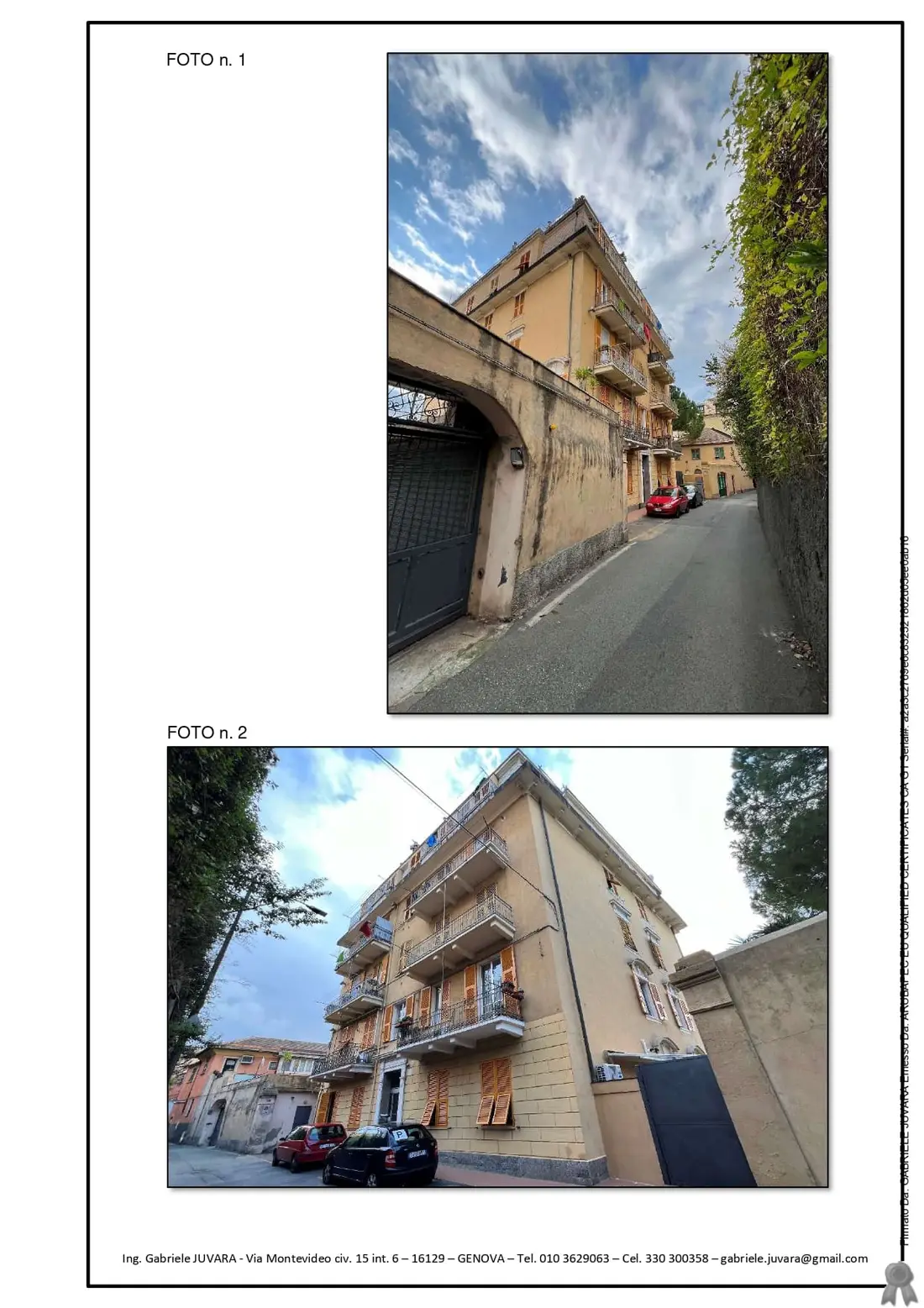 Abitazione Di Tipo Civile · Genova