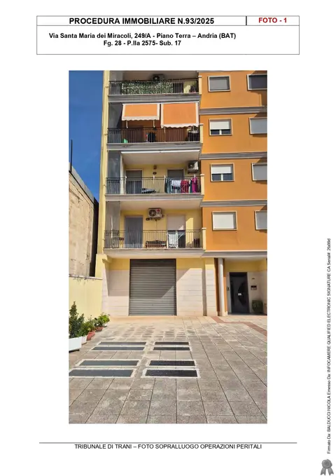 Negozi, Botteghe all'asta a Andria (BT)